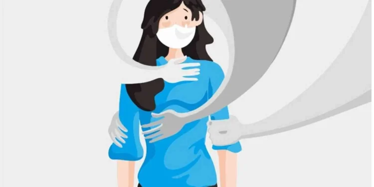 Ilustrasi gambar Begal Payudara