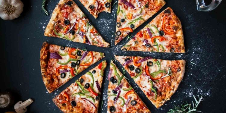 Ilustrasi gambar Pizza Khas Italia