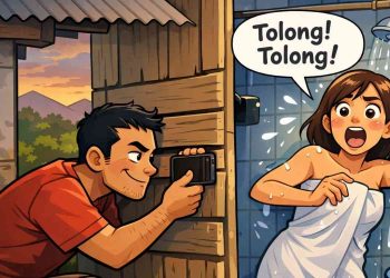 Ilustrasi gambar kasus rekam mandi di Kulon Progo