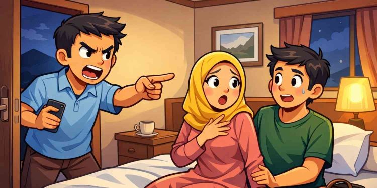 Ilustrasi gambar perselingkuhan di kulon progo