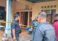 Polisi melakukan penyelidikan di rumah Korban Pembunuhan di Sedayu Bantul