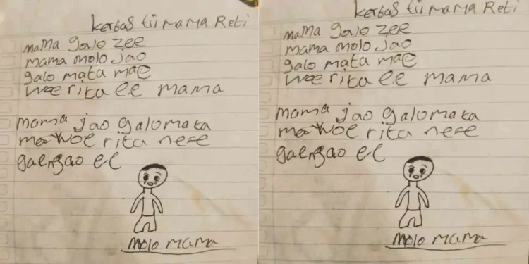 Siswa SD di NTT Bunuh Diri Meninggalkan Sepucuk Surat untuk Ibunya