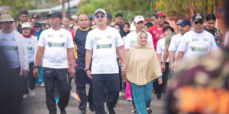 Malinau Gelar Jalan Santai untuk Peringati Hari Amal Bakti dan Hari Lahir NU