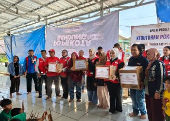 DPD RI Berikan Bantuan Rp50 Juta untuk Korban Longsor di Pasirlangu