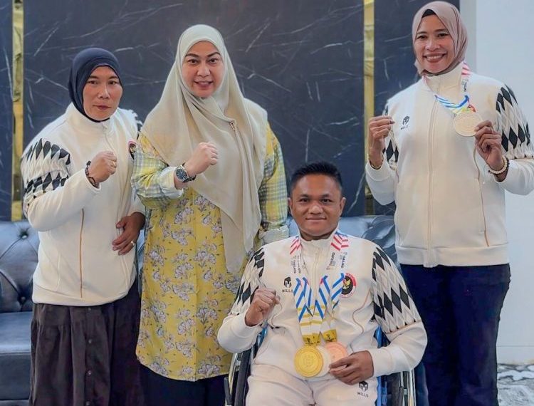 Wali Kota Banjarbaru Sambut Atlet Paralimpik Berprestasi