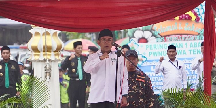 PWNU Jawa Tengah Gelar Apel Kemanusiaan di Batang untuk Peringati Satu Abad NU