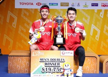 Leo Rolly Carnando/Bagas Maulana Raih Gelar di Thailand Masters 2026