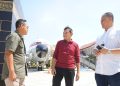 Wakil Gubernur Aceh Pantau Progres Wahana Manasik Pesawat di Asrama Haji