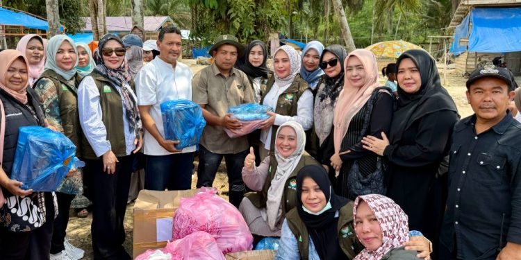 DWP Aceh Salurkan Bantuan untuk Warga Terdampak Banjir di Aceh Timur