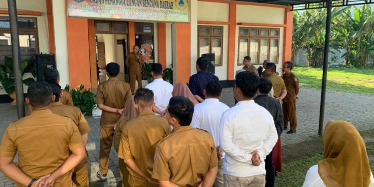 Kepala BPBD Gorontalo Tekankan Pentingnya Disiplin dalam Penanggulangan Bencana
