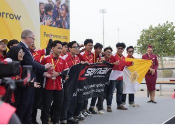 Tim Semar UGM Raih Dua Gelar di Ajang Internasional Shell Eco-Marathon Qatar