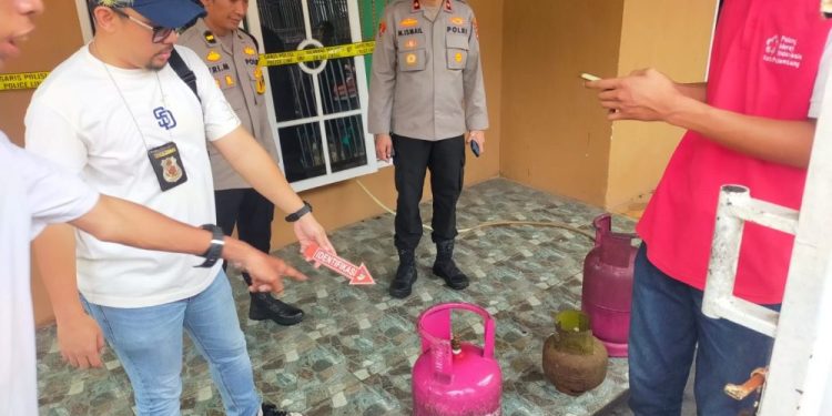Penambahan Korban Meninggal Akibat Ledakan Gas LPG di Palembang