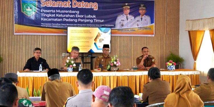 Musrenbang Ekor Lubuk 2026 Tetapkan 15 Usulan Prioritas Pembangunan