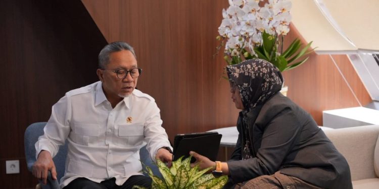 Bupati Siak Bahas Ketahanan Pangan dengan Menko Pangan