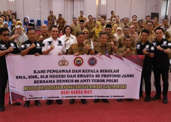 Densus 88 AT Polri Adakan Sosialisasi Pencegahan Radikalisme di Jambi