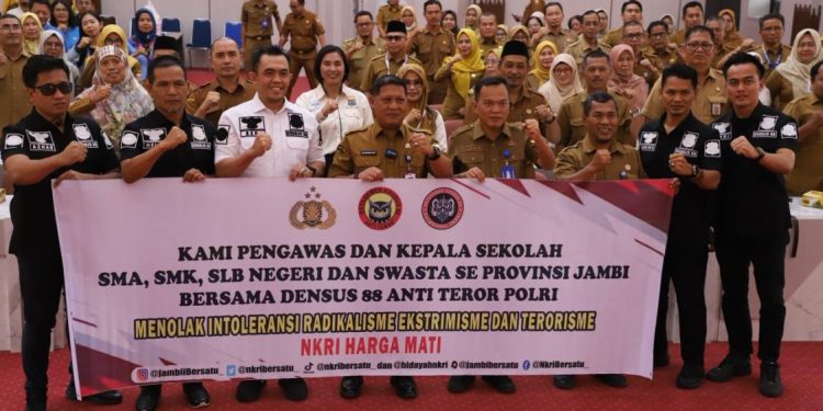 Densus 88 AT Polri Adakan Sosialisasi Pencegahan Radikalisme di Jambi