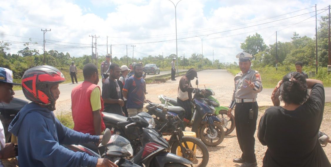 Satlantas Boven Digoel Gelar Operasi Keselamatan Cartenz 2026