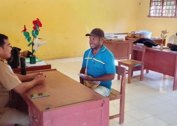 Dialog KIM Kampung Langgoan Bahas Kondisi SMPN 1 Atap Iniyandit