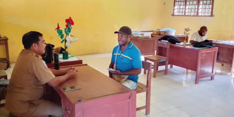 Dialog KIM Kampung Langgoan Bahas Kondisi SMPN 1 Atap Iniyandit