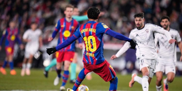 Barcelona Berjuang Keras untuk Kalahkan Albacete 2-1