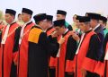 Ketua Mahkamah Agung Resmi Lantik 18 Ketua Pengadilan Tingkat Banding