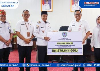 Pemkab Seruyan Berikan Bantuan Rp279 Juta untuk Korban Bencana di Sumatra