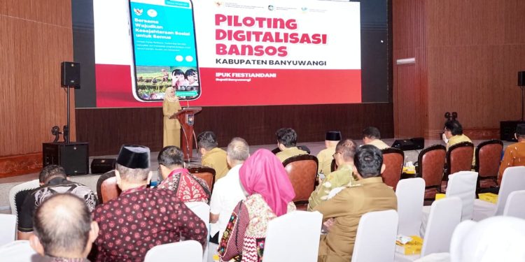 Banyuwangi Jadi Contoh Digitalisasi Bansos untuk 41 Daerah