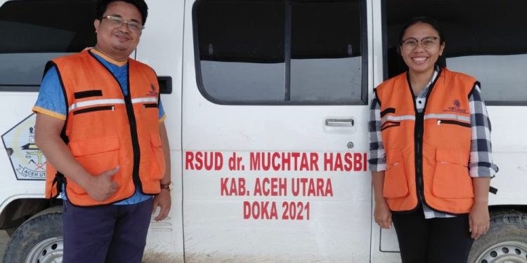 Mahasiswa Keperawatan UGM Berperan dalam Penanganan Kesehatan Pengungsi Banjir di Aceh Utara