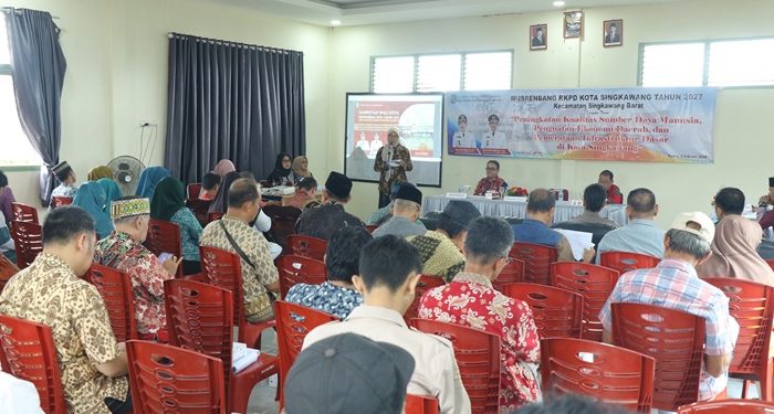 Musrenbang Kecamatan Singkawang Barat 2027 Fokus pada Infrastruktur Dasar