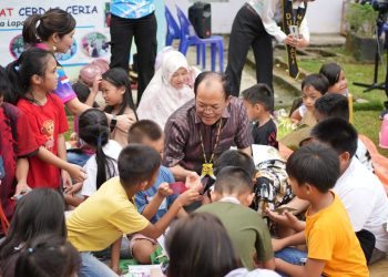 Kemendikdasmen Apresiasi Literasi di Desa Kuala Lapang