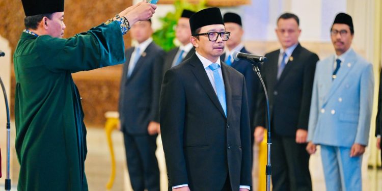 Presiden Prabowo Lantik Juda Agung sebagai Wakil Menteri Keuangan