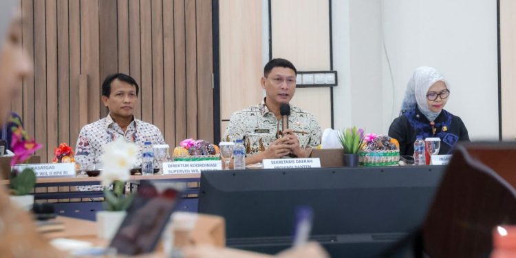 Pemprov Banten dan KPK Tingkatkan Sinergi dalam Pengelolaan Pajak Daerah