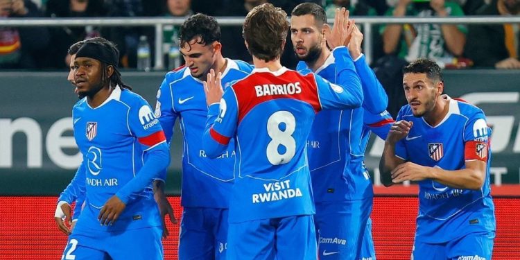 Atletico Madrid Tundukkan Real Betis 5-0 di Perempat Final Copa del Rey