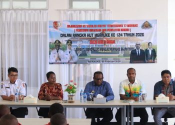 Bupati Merauke Dorong Semangat Belajar Siswa Sekolah Rakyat