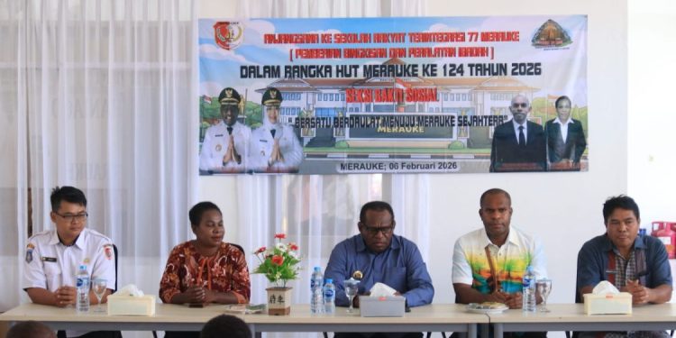 Bupati Merauke Dorong Semangat Belajar Siswa Sekolah Rakyat