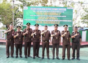 Kejaksaan Negeri Seruyan Lantik Tiga Pejabat Baru untuk Perkuat Struktur