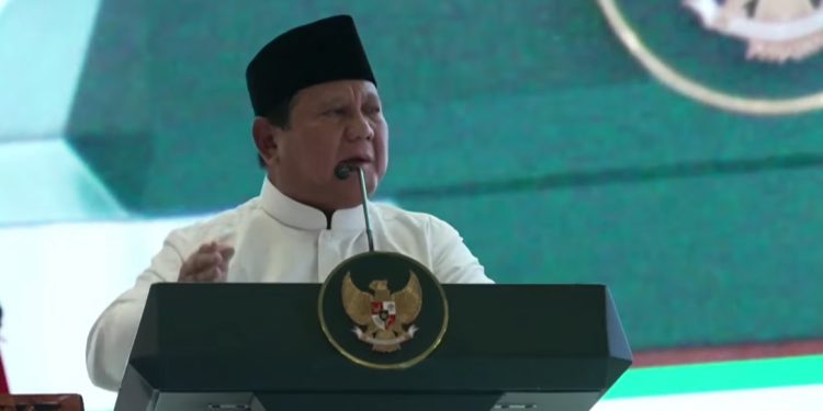Presiden Prabowo: Persatuan Ulama dan Umara Kunci Kemajuan Bangsa