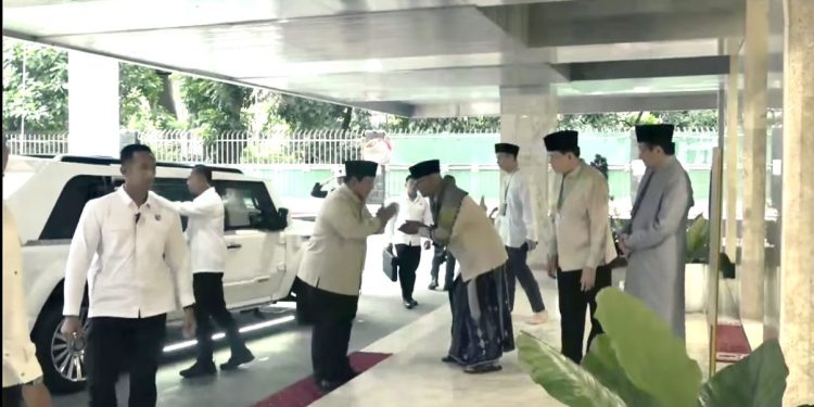 Presiden Prabowo Hadiri Pengukuhan Pengurus MUI di Masjid Istiqlal