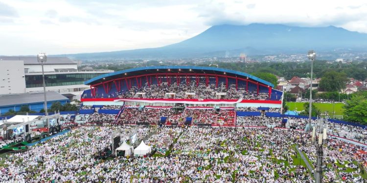 Presiden Prabowo Hadiri Mujahadah Kubro NU di Malang