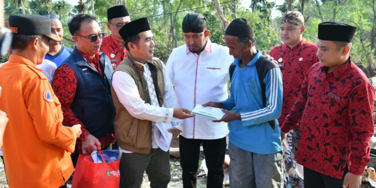 Pemkab Sumenep dan Baznas Distribusikan Bantuan Tahap Kedua untuk Korban Puting Beliung