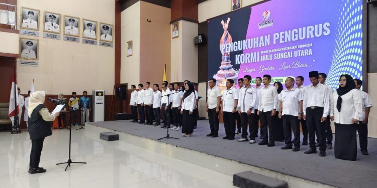 KORMI HSU Resmi Dilantik, Siap Budayakan Olahraga di Masyarakat