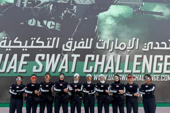 Kontingen Brimob Polri Berjuang di UAE SWAT Challenge 2026, Mohon Dukungan Doa