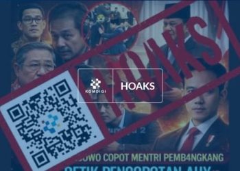 Klarifikasi Hoaks Pemecatan Agus Harimurti Yudhoyono oleh Presiden Prabowo