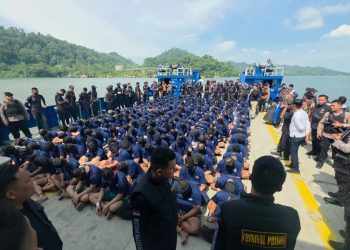 241 Narapidana Berisiko Tinggi Dipindahkan ke Nusakambangan
