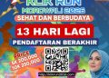 Klik Run Morowali 2026 Akan Digelar di Pantai Matano pada 12 April
