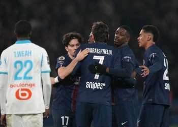 PSG Unggul Telak 5-0 atas Marseille dalam Laga Le Classique