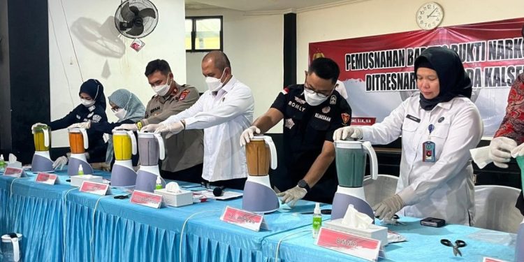Polda Kalimantan Selatan Ungkap 40 Kasus Narkotika