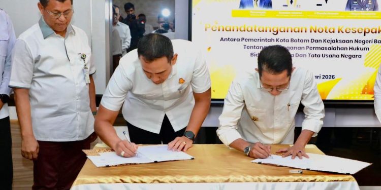 Pemko Batam dan Kejari Batam Jalin Kerja Sama Hukum
