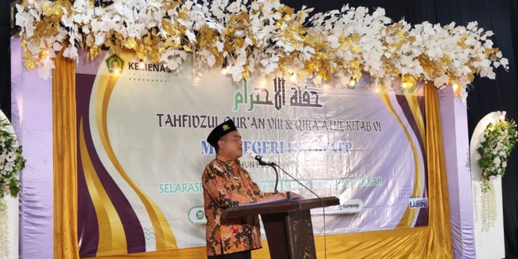 MTsN 1 Sumenep Gelar Wisuda Tahfidzul Quran dan Qira’atil Kitab