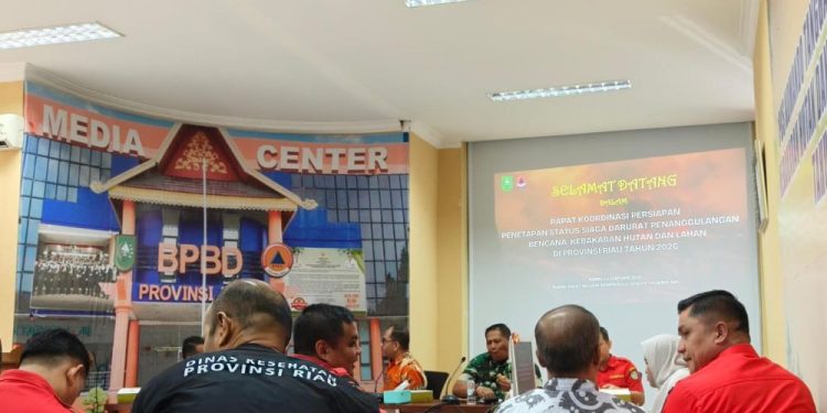 Pemprov Riau Bersiap Tetapkan Status Siaga Darurat Karhutla
